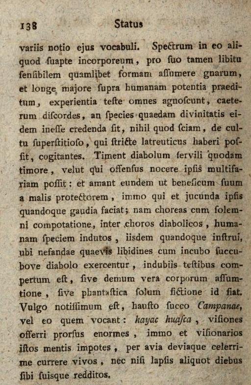 Franz Xaver Veigl on Ayahuasca in Maynas