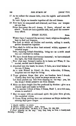 Soma Hymns in the Rigveda