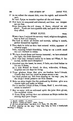 Soma Hymns in the Rigveda