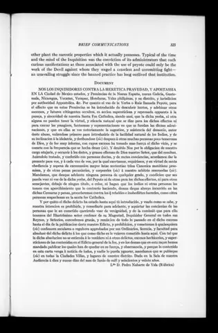 Edict of the Mexican Inquisition Prohibiting the Use of Peyote (1620)