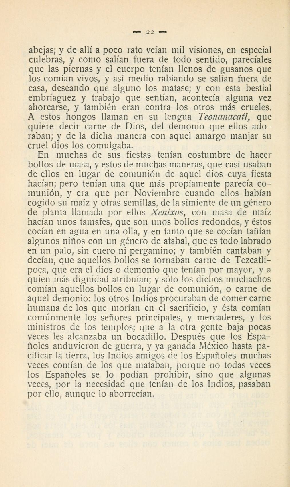 On Teonanácatl, the "Flesh of God"